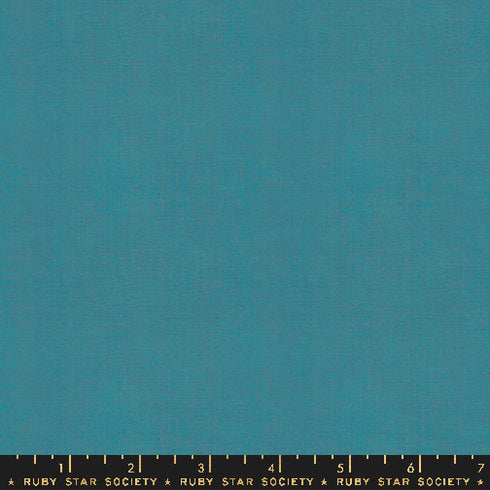 Warp & Weft Hue in Turquoise - Ruby Star Society Sold by the Half Yard